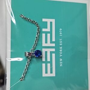 EFFY ROYAL BLUE SOLITAIRE NECKLACE  SET OF 2